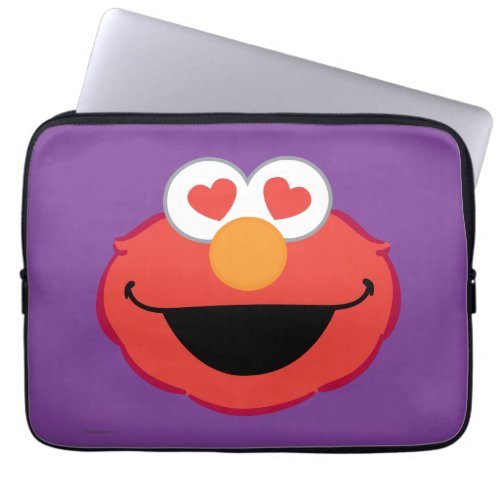 Elmo Smiling Face with Heart_Shaped Eyes Laptop Sleeve