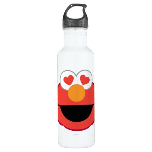 Elmo Smiling Face with Heart_Shaped Eyes Water Bottle
