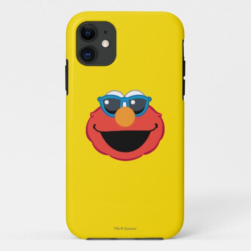 Elmo  Smiling Face with Sunglasses iPhone 11 Case