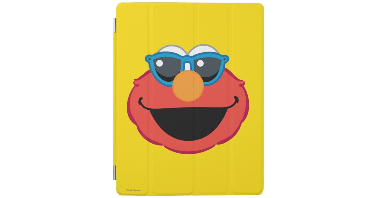 Elmo Smiling Face with Sunglasses iPad Smart Cover | Zazzle