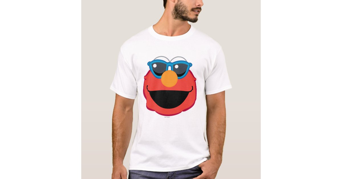 elmo face t shirt