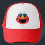 Elmo  Smiling Face with Sunglasses Trucker Hat<br><div class="desc">Express yourself with this Sesame Street Emoji         This item is recommended for ages 13 . ©  2014 Sesame Workshop. www.sesamestreet.org</div>