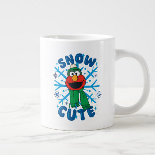 Elmo Snow Cute Giant Coffee Mug