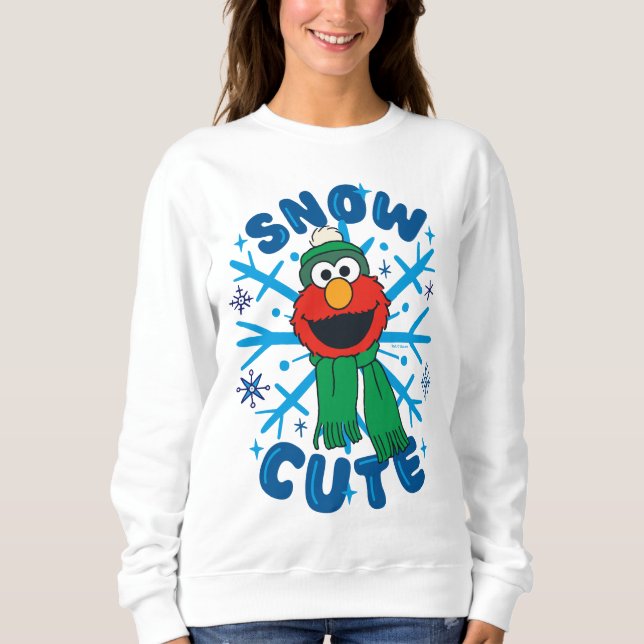 Elmo Snow Cute Sweatshirt (Front)