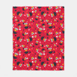 Elmo | So Silly Star Pattern Fleece Blanket