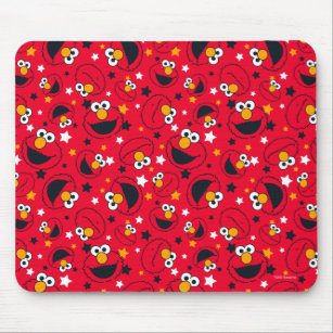 Elmo   So Silly Star Pattern Mouse Pad