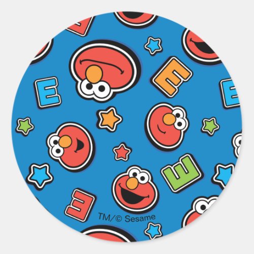 Elmo Sticker Pattern