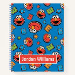 Elmo Sticker Pattern Notebook