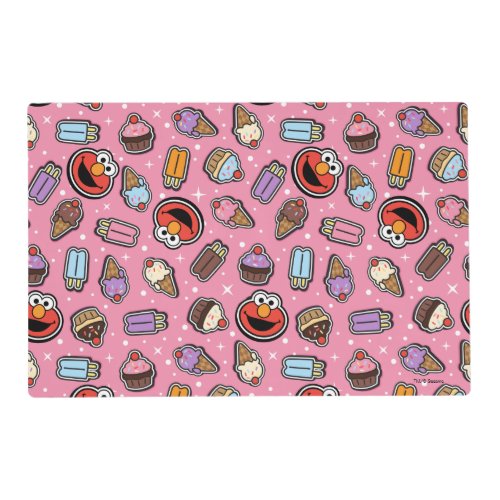 Elmo Sweet Treat Sticker Pattern Placemat