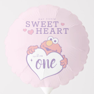 Elmo Sweetheart Birthday Balloon