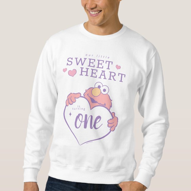 Elmo Sweetheart Birthday Sweatshirt (Front)