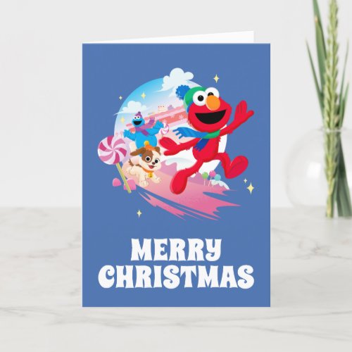 Elmo Tango  Cookie Monster  Best Christmas Ever Holiday Card