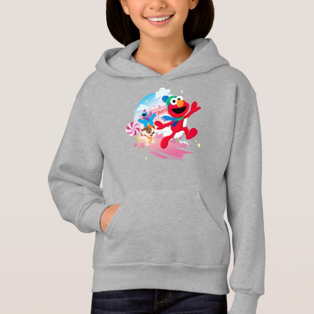 Elmo, Tango & Cookie Monster | Best Christmas Ever Hoodie (Front)