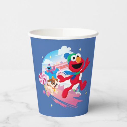 Elmo Tango  Cookie Monster  Best Christmas Ever Paper Cups