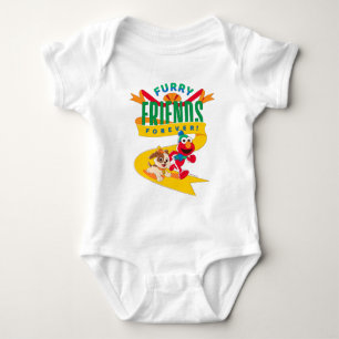 Elmo & Tango Furry Friends Forever Baby Bodysuit