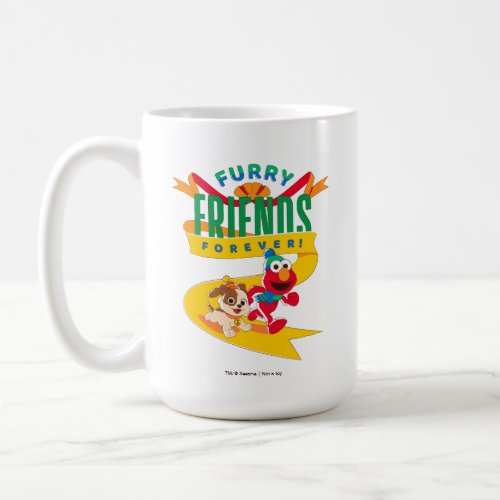 Elmo  Tango  Furry Friends Forever Coffee Mug