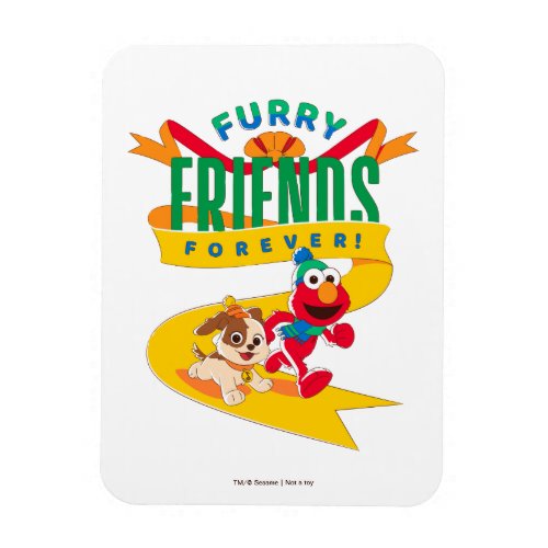 Elmo  Tango  Furry Friends Forever Magnet