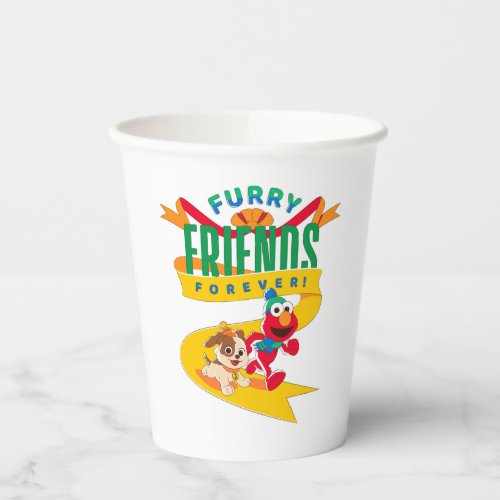 Elmo  Tango  Furry Friends Forever Paper Cups