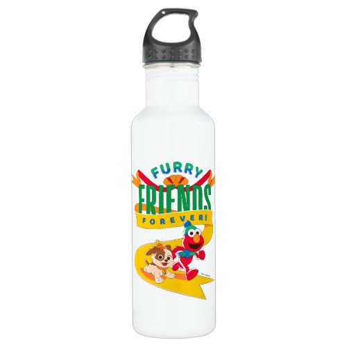Elmo  Tango  Furry Friends Forever Stainless Steel Water Bottle