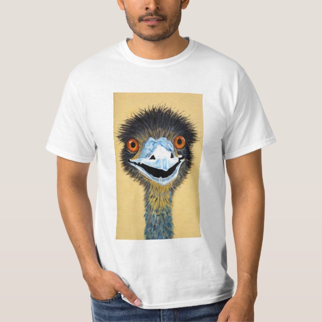 Elmo the Emu T Shirt (Front)