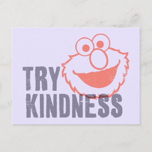 Elmo  Try Kindness Postcard