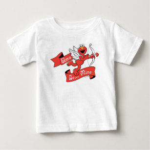 Elmo Valentine's Cupid Baby T-Shirt