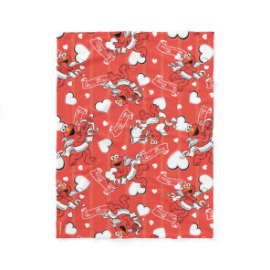 Elmo Valentine's Cupid Fleece Blanket