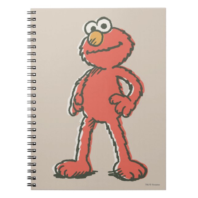 Elmo Vintage Notebook (Front)
