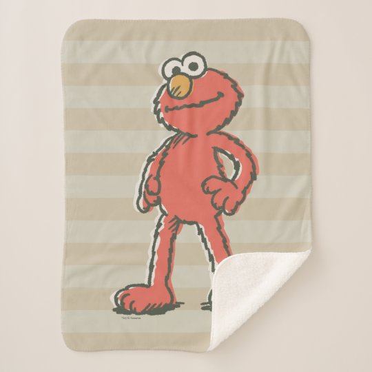 elmo blanket and pillow set