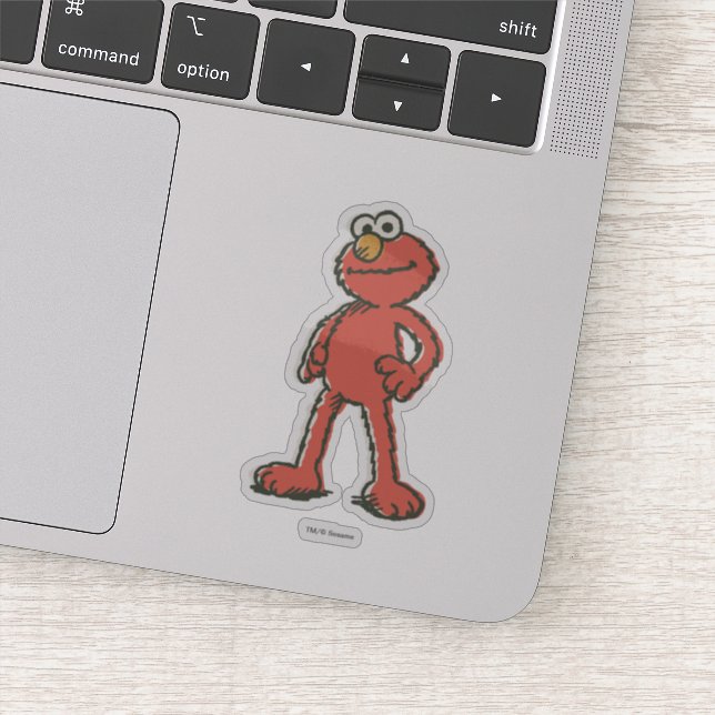 Elmo Vintage Sticker (Detail)