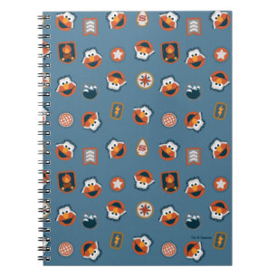Elmo Woodland Explorer Pattern Notebook