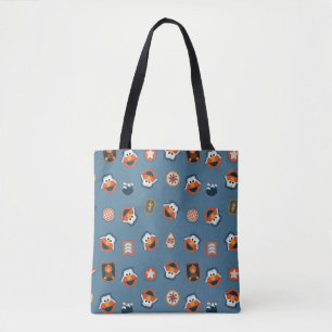Elmo Woodland Explorer Pattern Tote Bag
