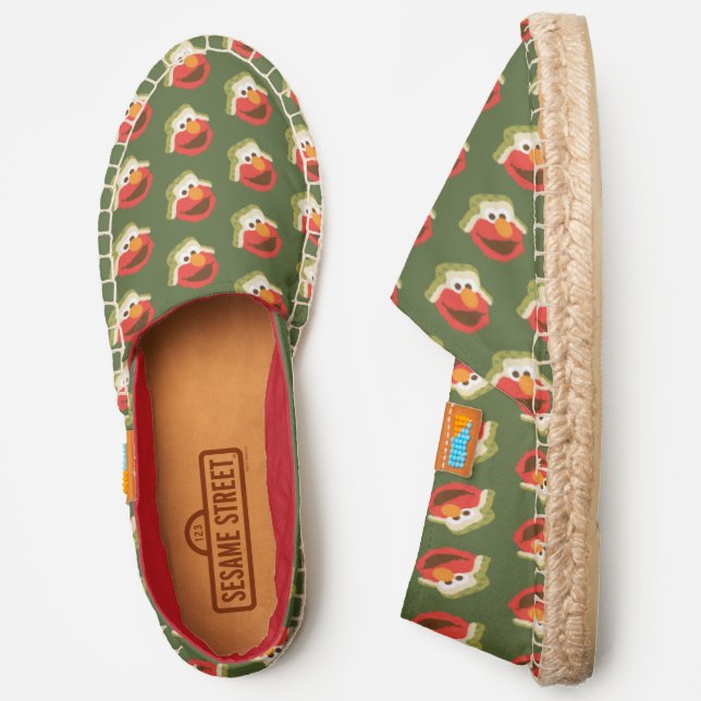 Elmo Woodland Face Espadrilles (Side)
