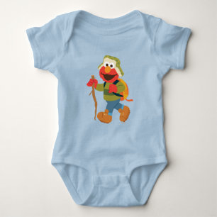 Elmo Woodland Hike Baby Bodysuit