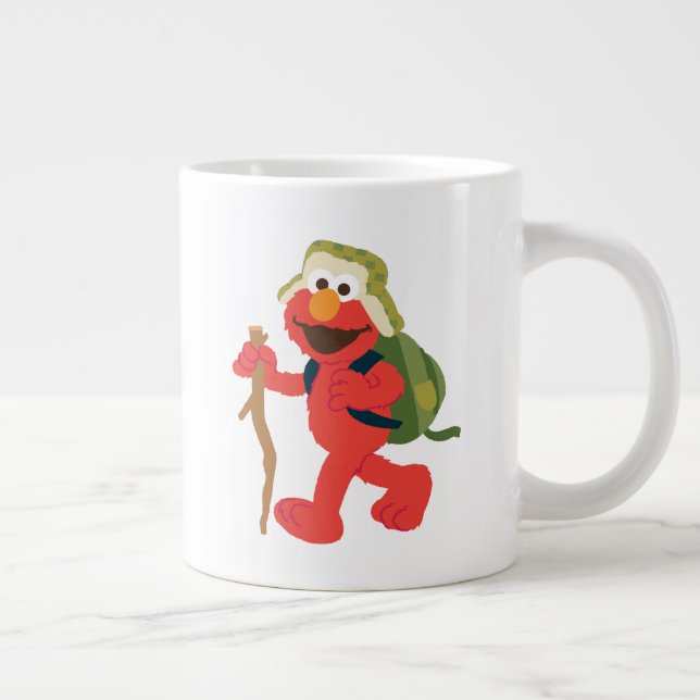 Elmo Woodland Hike Giant Coffee Mug (Right)