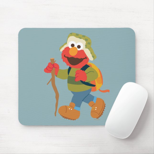 Elmo Woodland Hike Mouse Pad (With Mouse)