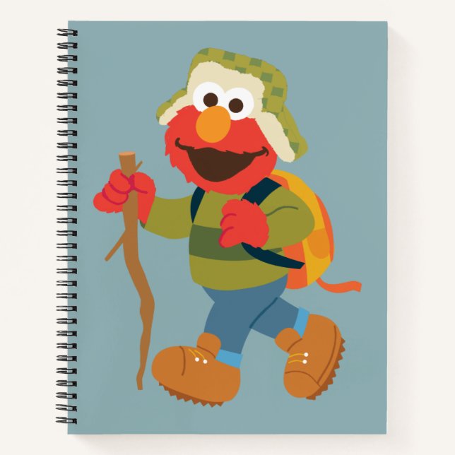 Elmo Woodland Hike Notebook (Front)