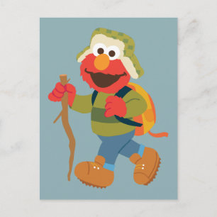 Elmo Woodland Hike Postcard