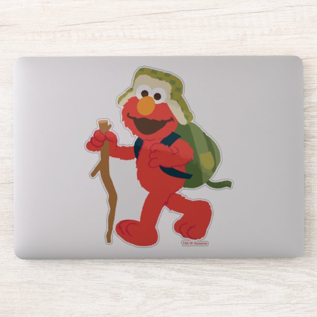 Elmo Woodland Hike Sticker (Computer)