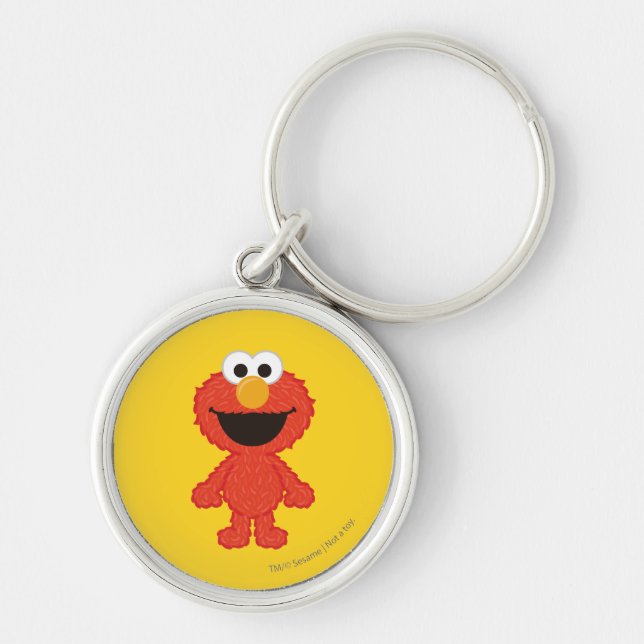 Elmo Wool Style Keychain (Front)