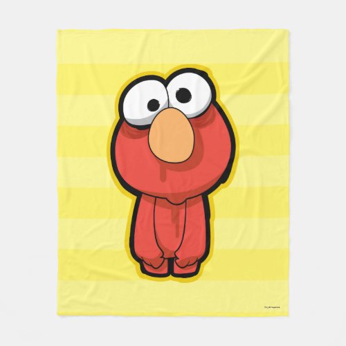 Elmo Zombie Fleece Blanket