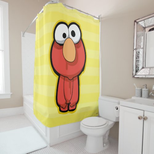 Elmo Zombie Shower Curtain
