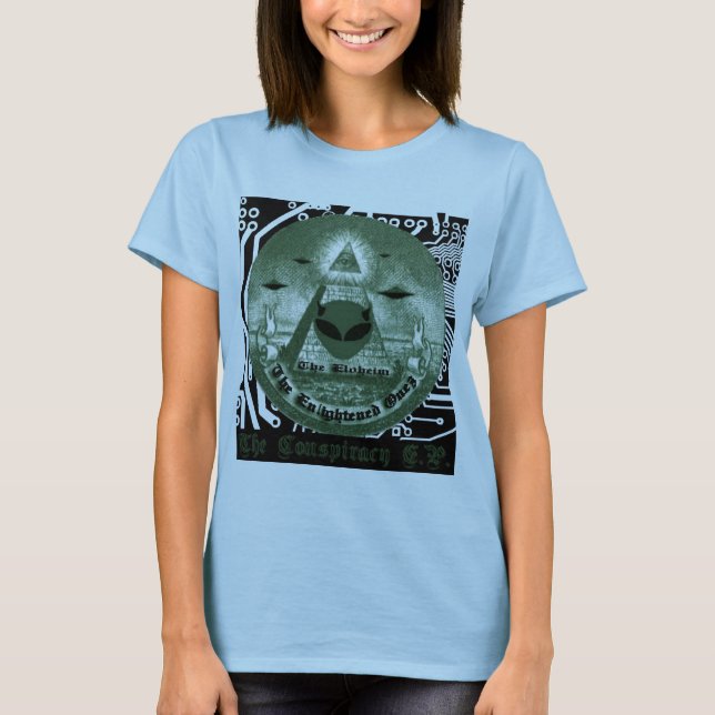 eloheim conspiracy ep cover T-Shirt (Front)