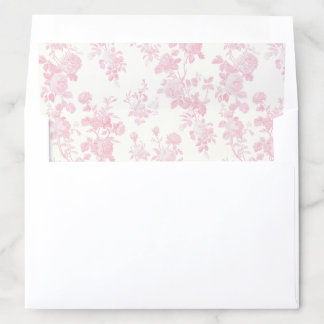 Eloise Floral, powder pink Envelope Liner