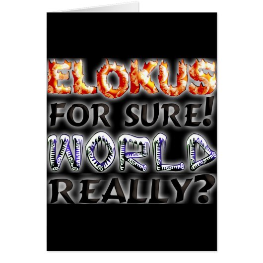 Elokut Cards (Front)