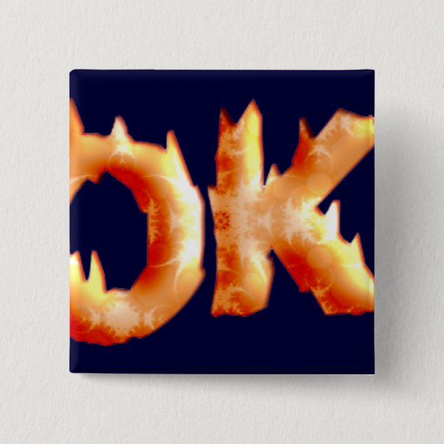 Elokut Pinback Button (Front)