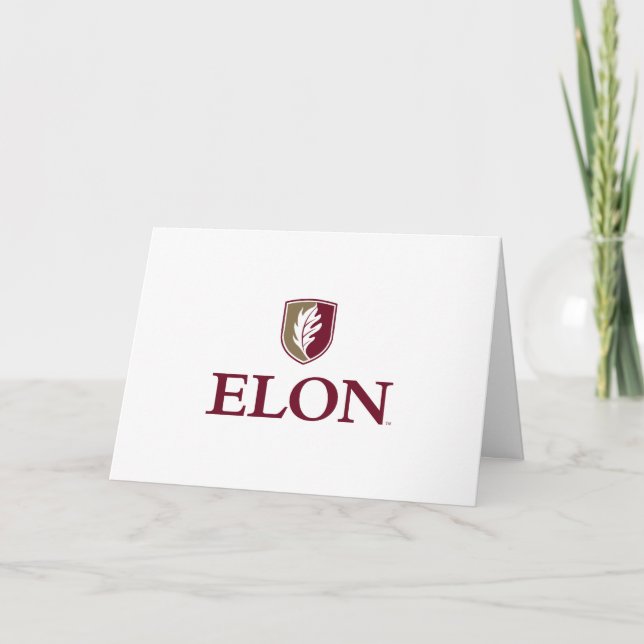 Elon Graduation | Congratulations Graduate Card (Front)