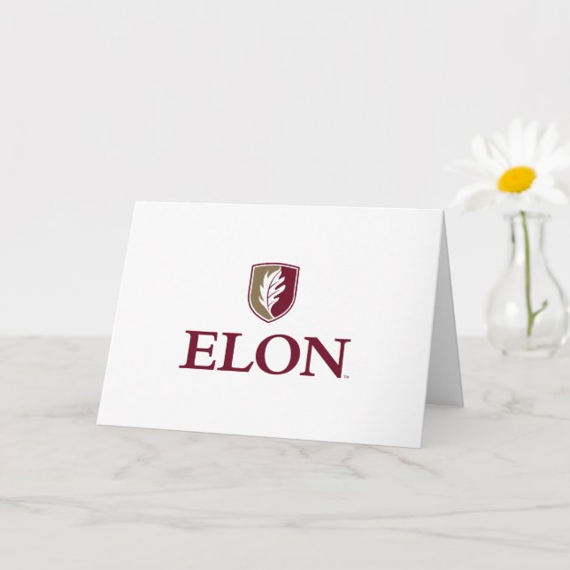 Elon Graduation | Congratulations Graduate Card (Small Plant)