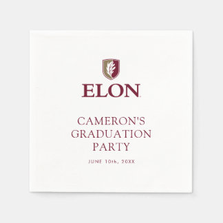 Elon Graduation Napkins