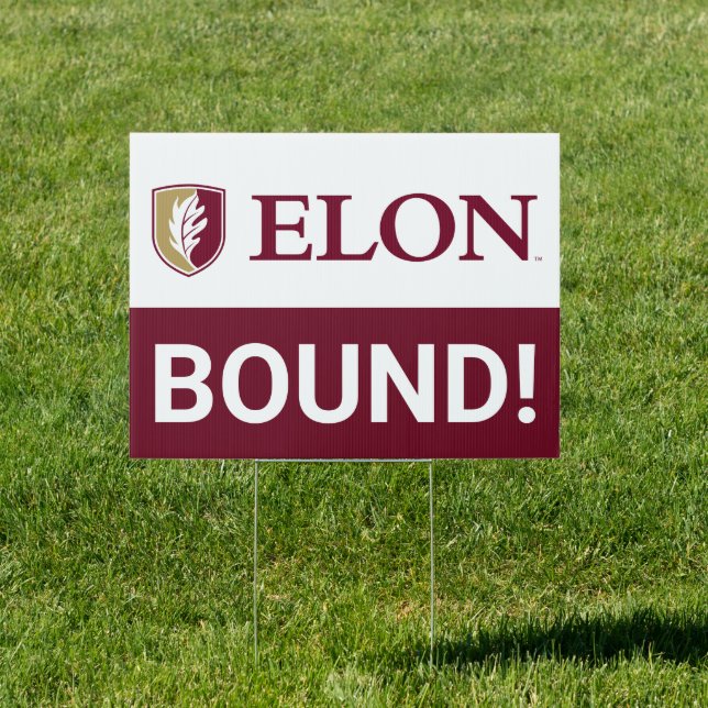 Elon | Graduation Sign (Insitu)